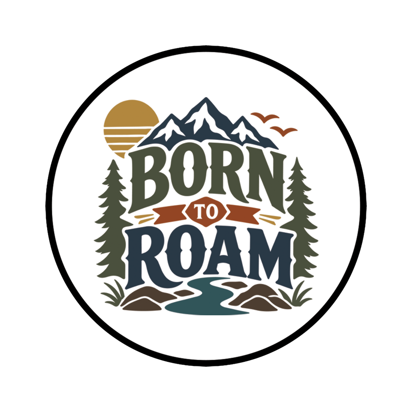 Born to Roam patch
