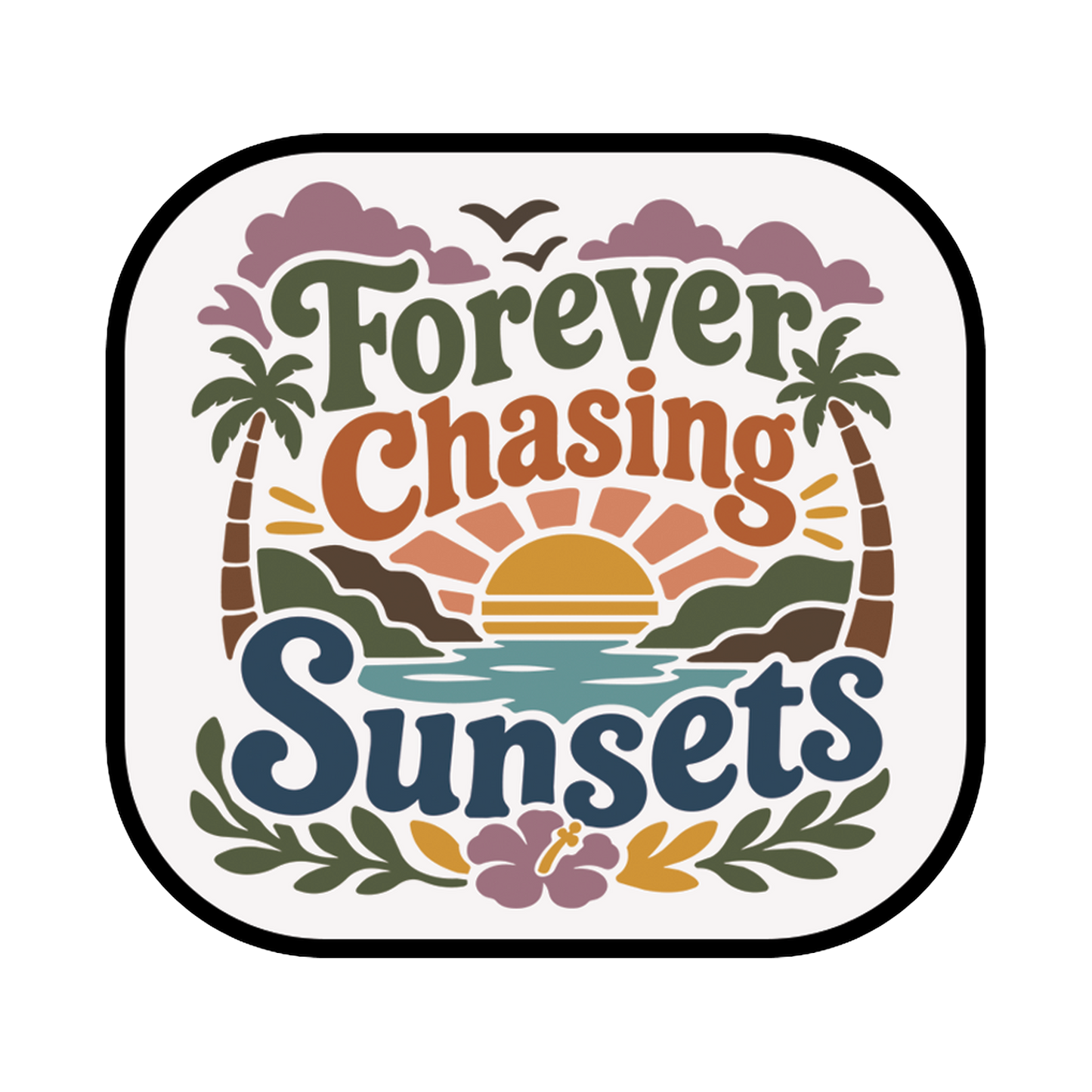 Forever Chasing Sunsets patch