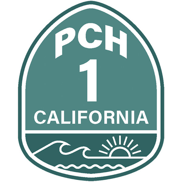 PCH California Highway 1 hook-and-loop hat patch