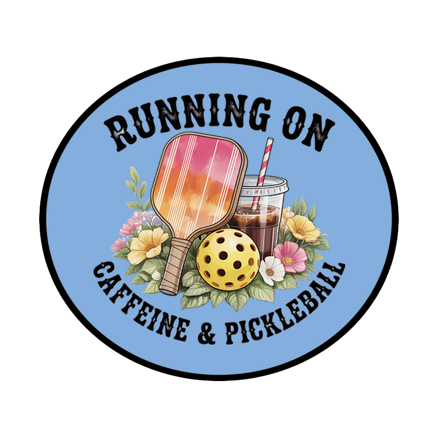 Running on Caffeine & Pickleball patch