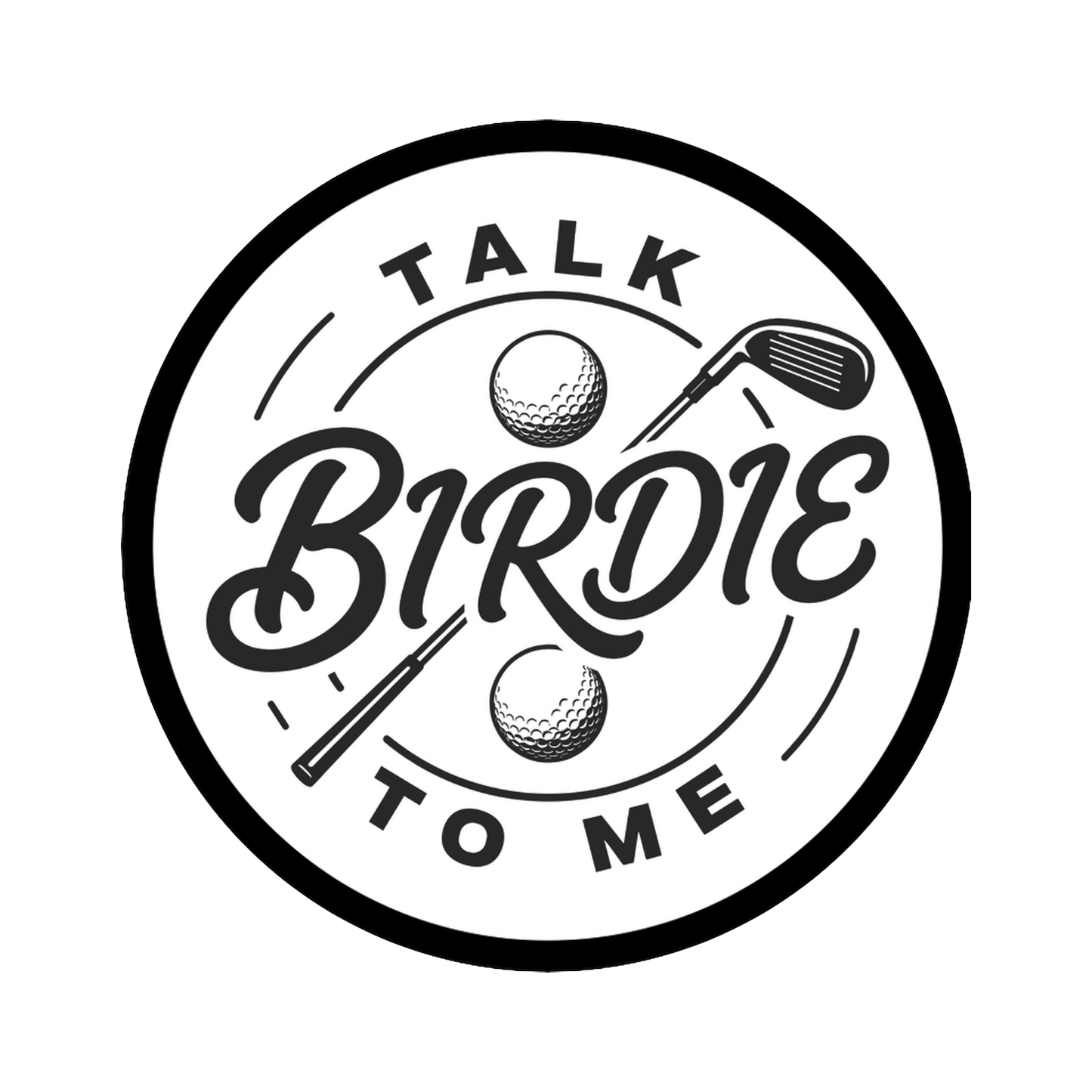 Talk Birdie To Me patch