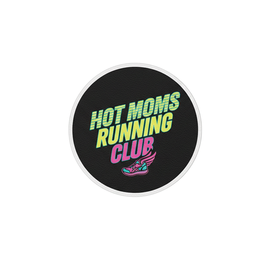 Hot Mom's Running Club | Badge Reel Patch, 1.25 in