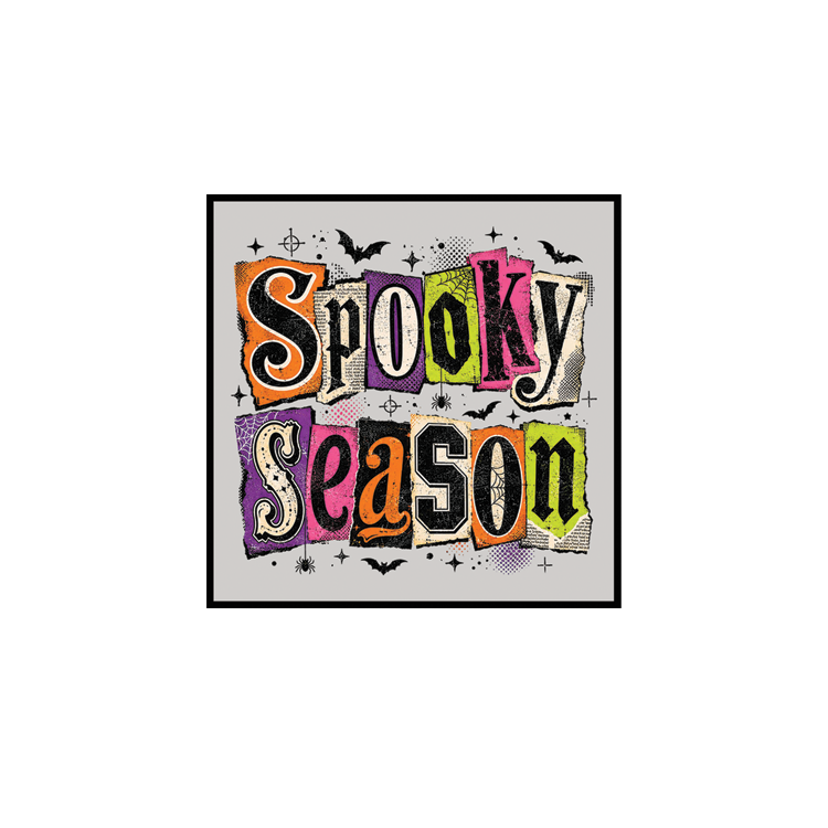 Spooky Season badge reel patch, 1.25 in
