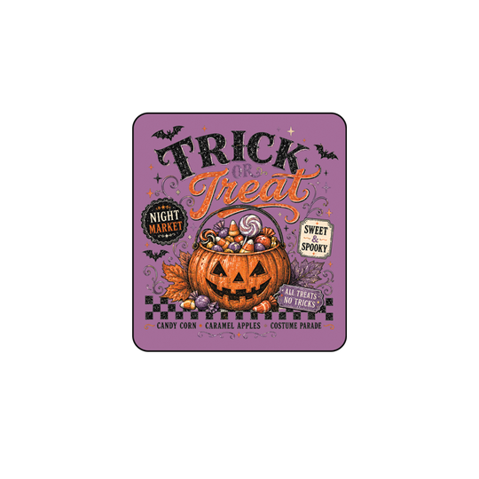 Trick or Treat | Badge Reel Patch, 1.25 in