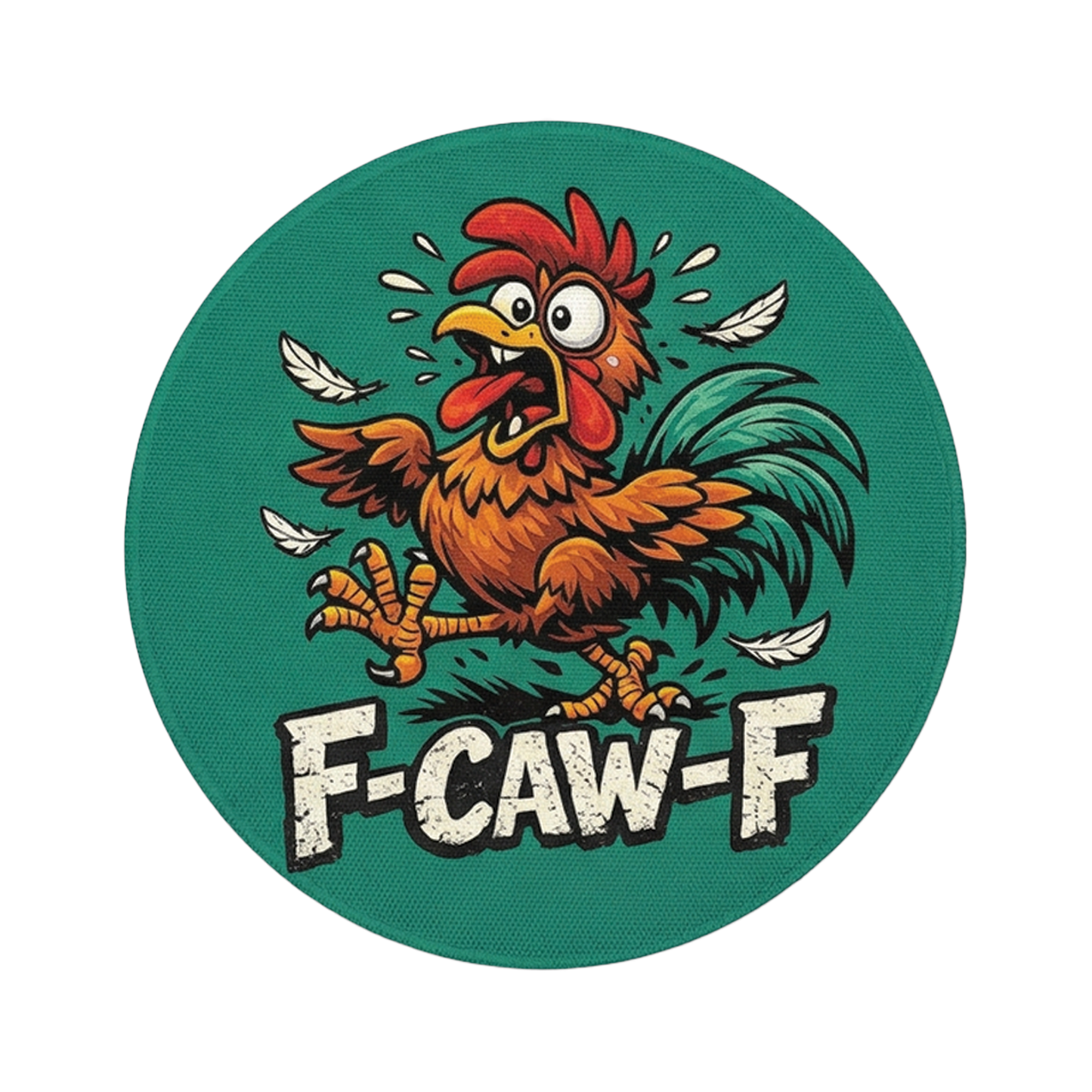 F-Caw-F Signature patch, 2.5 inch