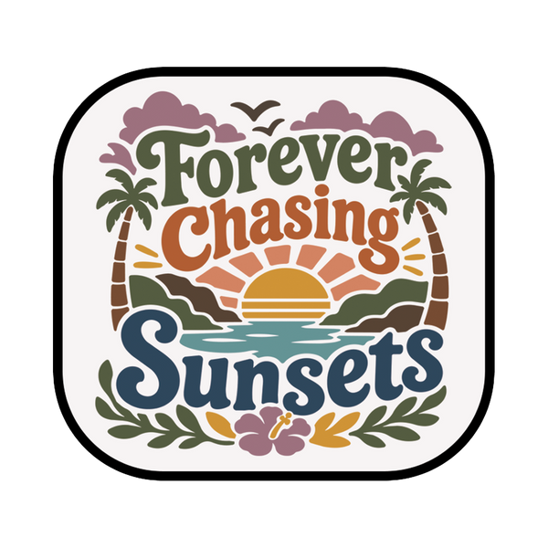 Forever Chasing Sunsets patch