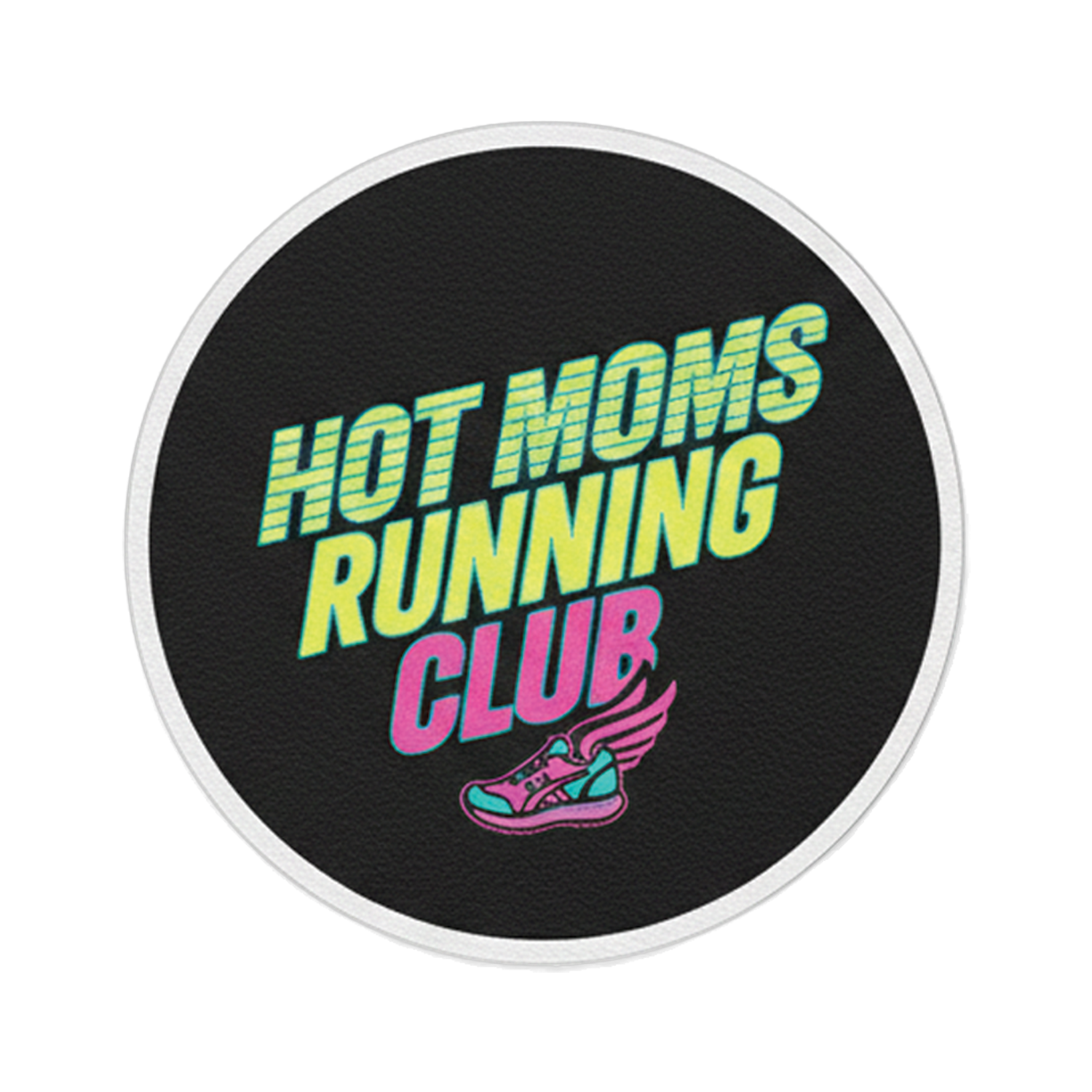 Hot Mom's Running Club patch