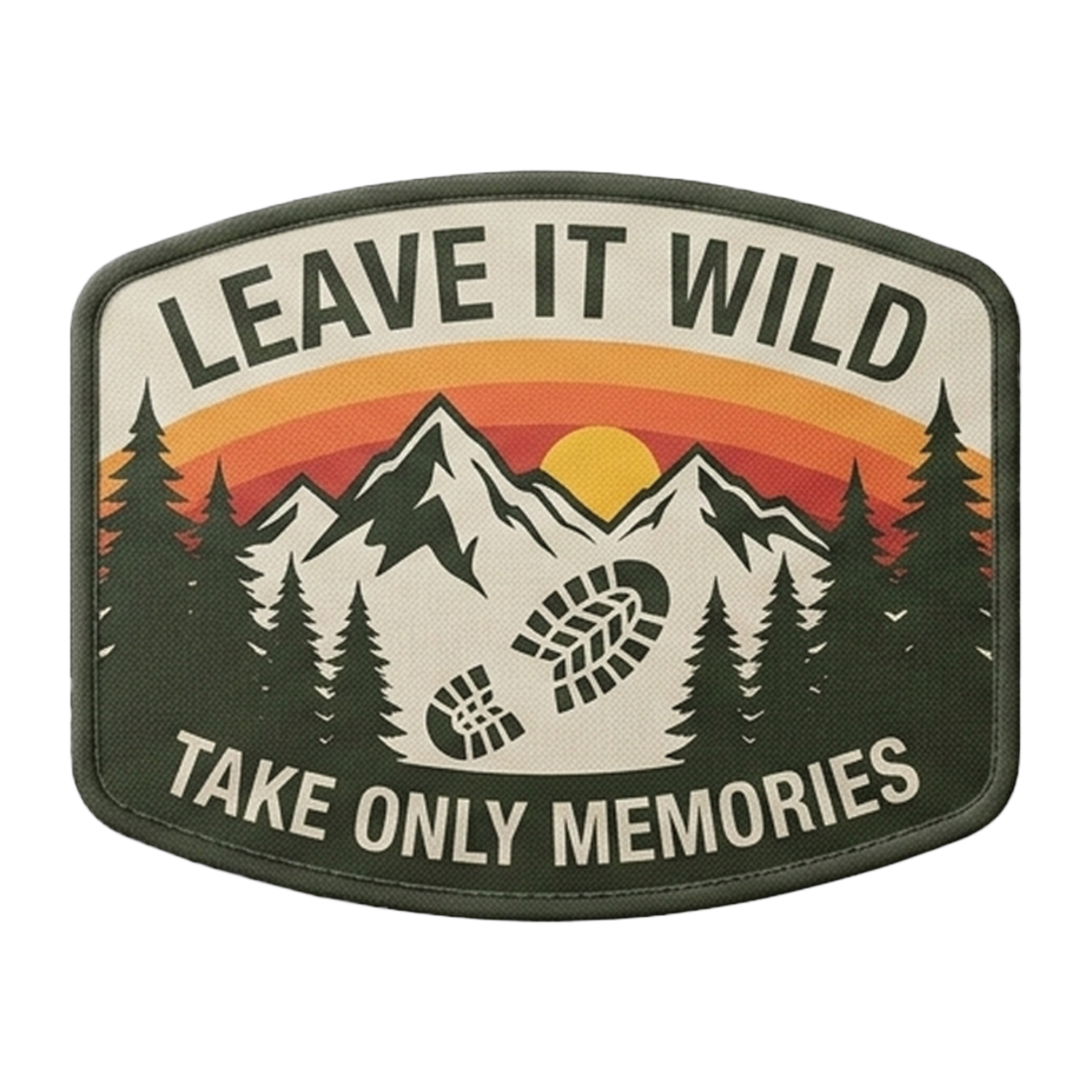 Leave It Wild patch