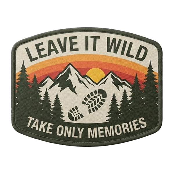 Leave It Wild patch
