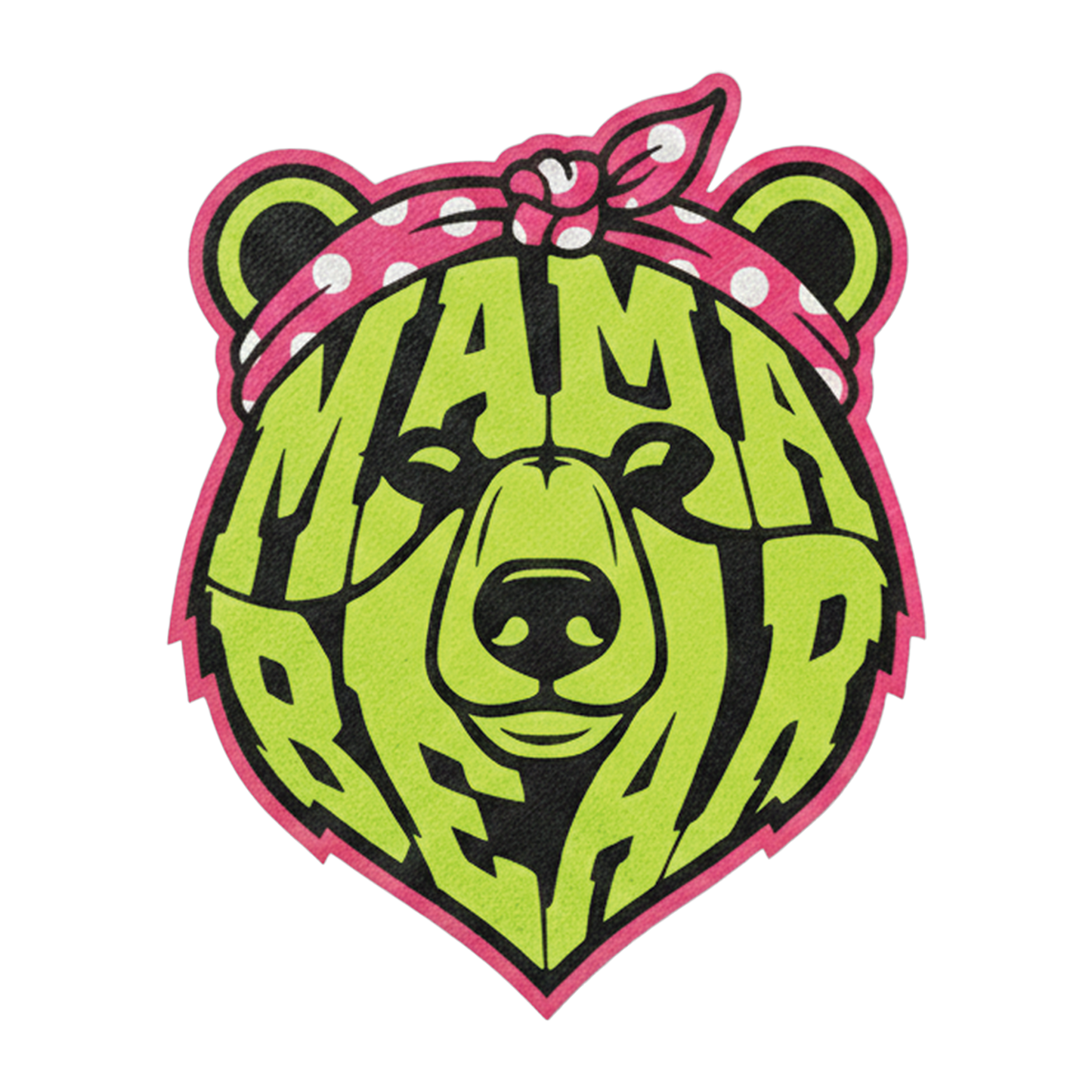 Mama Bear Signature patch, 2.5 inch