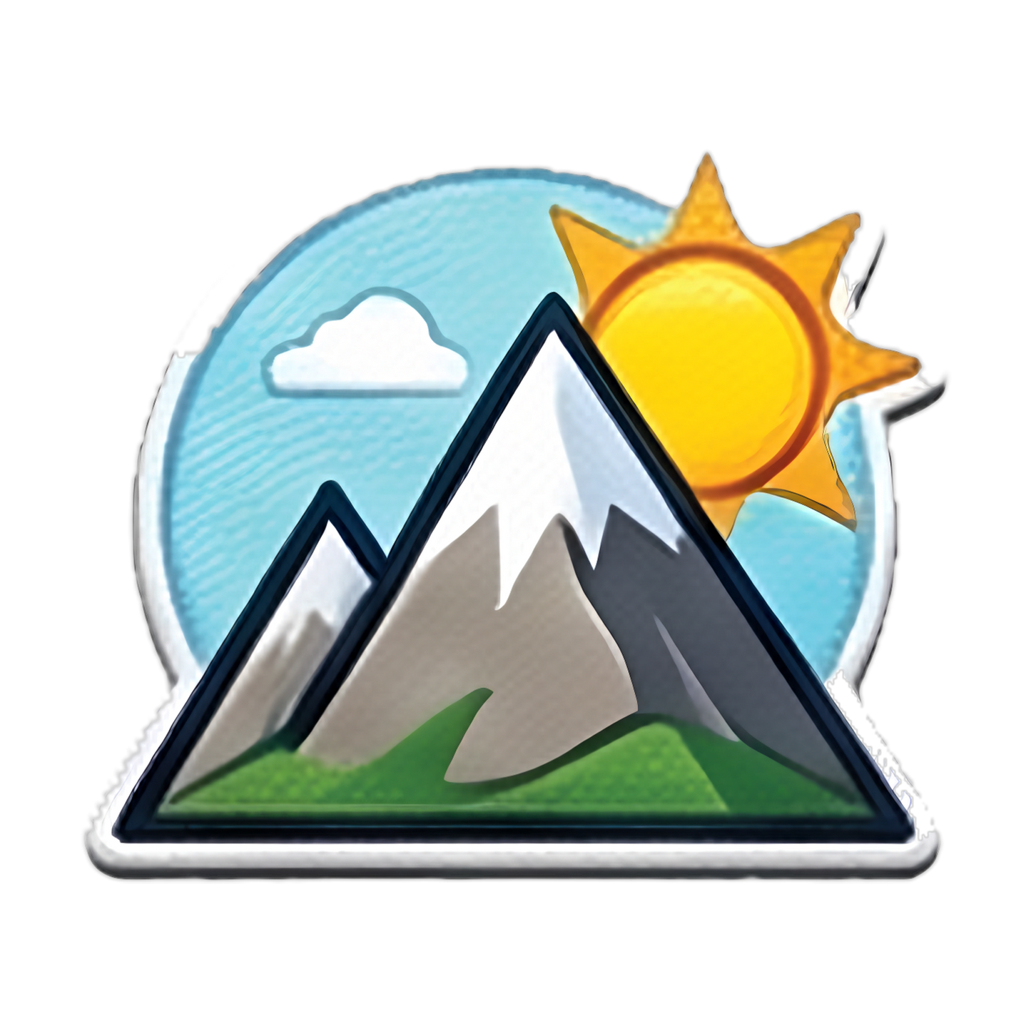 Mountain Candyz patch, 1 inch