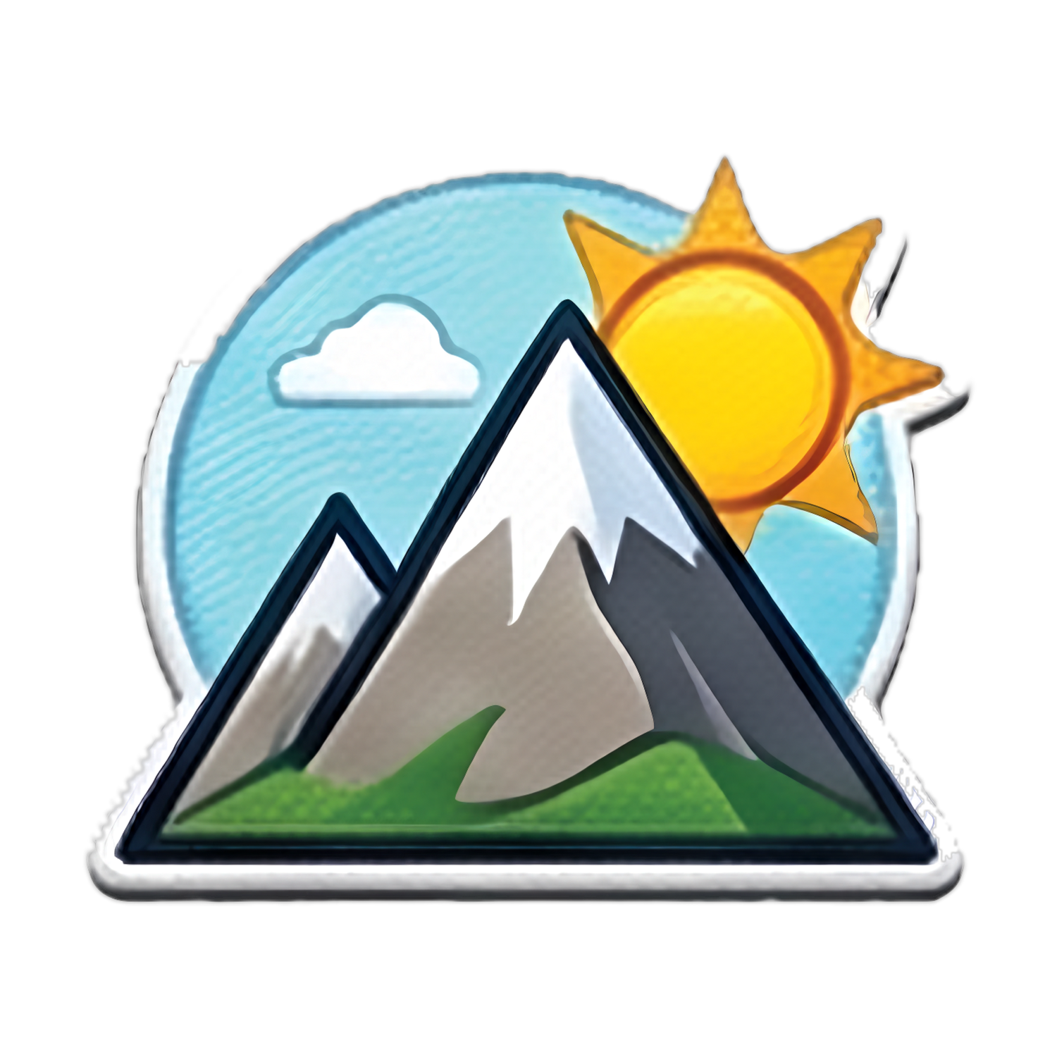 Mountain Candyz patch, 1 inch
