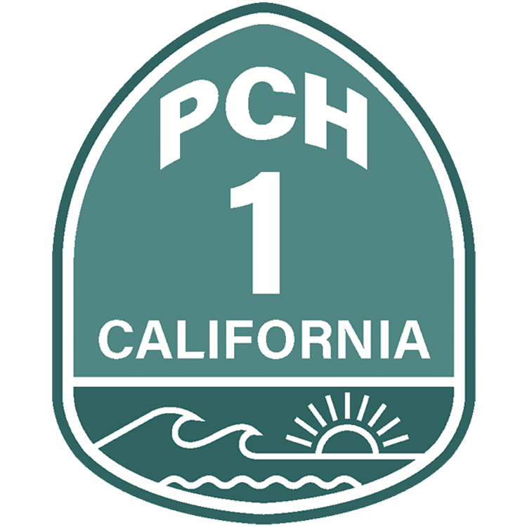 PCH California Highway 1 velcro hat patch