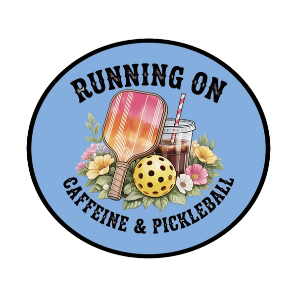 Running on Caffeine & Pickleball patch