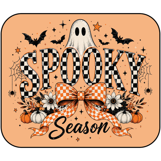 Spooky Season | Velcro-Compatible Hat Patch, 2.5 in for Trucker Hats