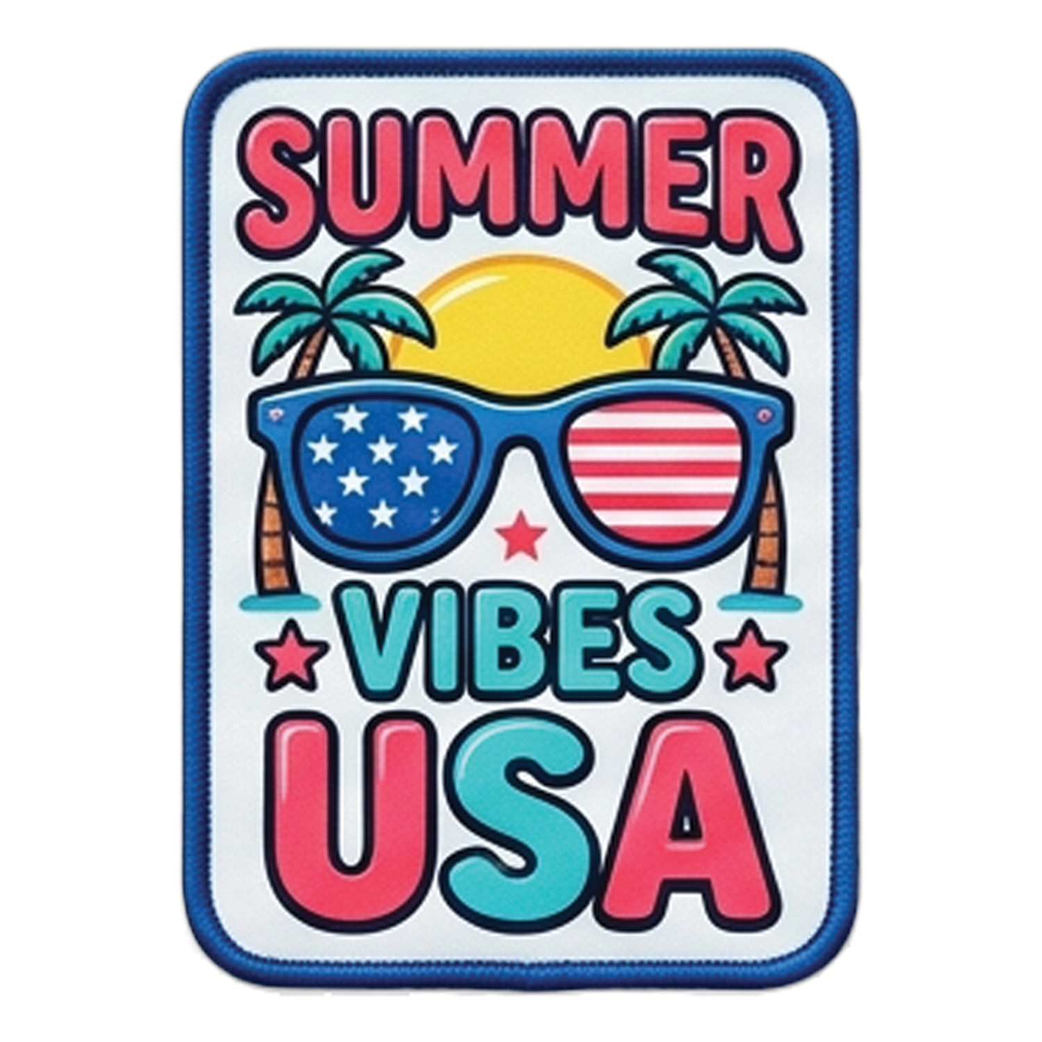 Summer Vibes USA patch