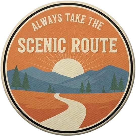Always Take The Scenic Route